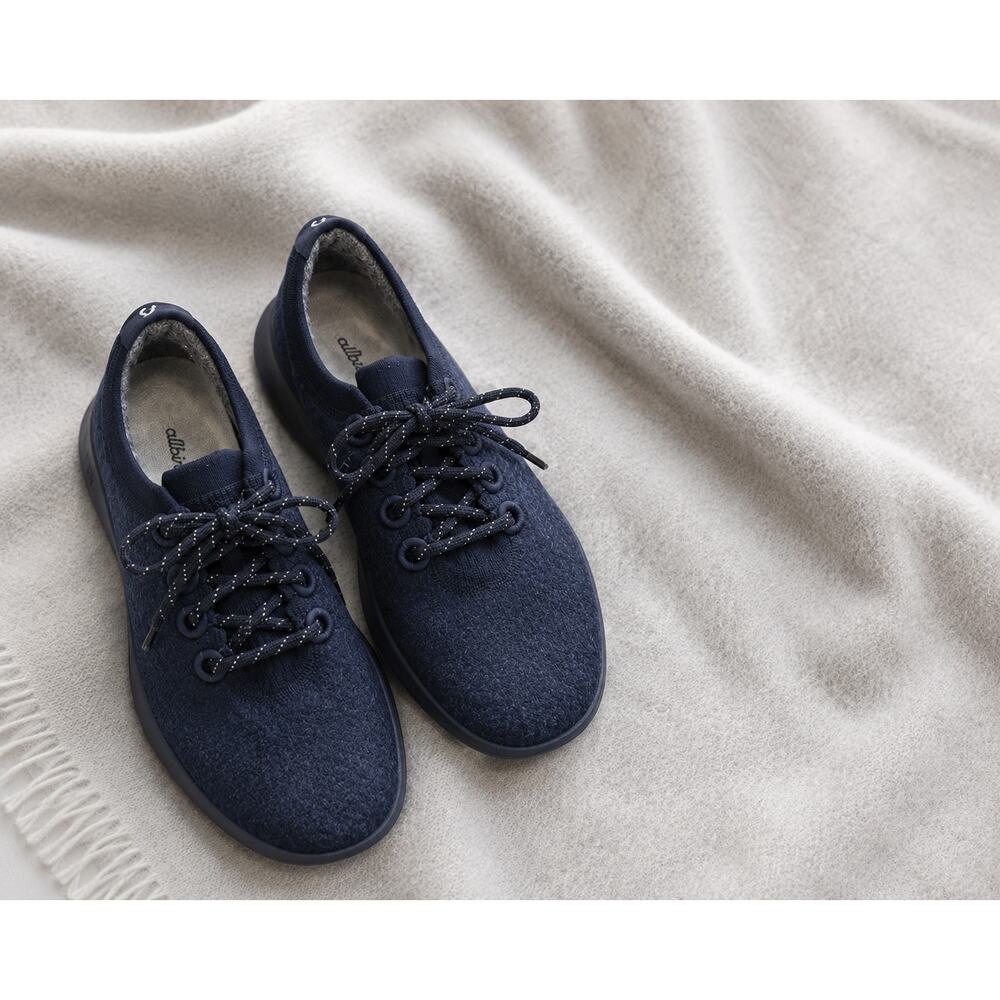 Allbirds Wool Runners Triple Navy Merino Wool Sneakers Women’s 10